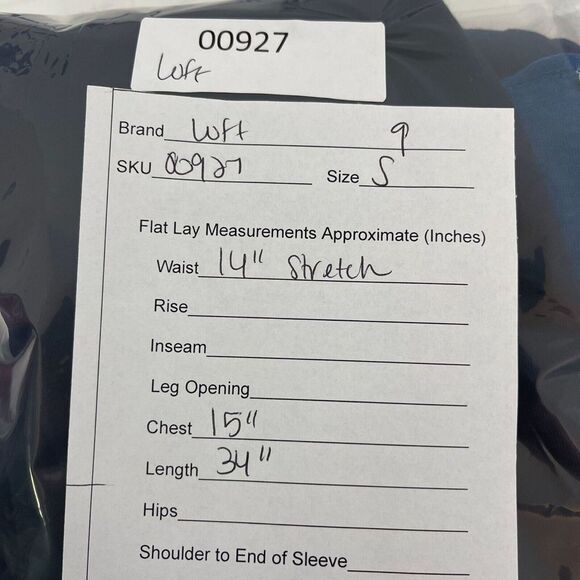 Loft Ann Taylor Womens Casual Dress Size S Blue Sleeveless Round Neck Lined - Picture 4 of 4